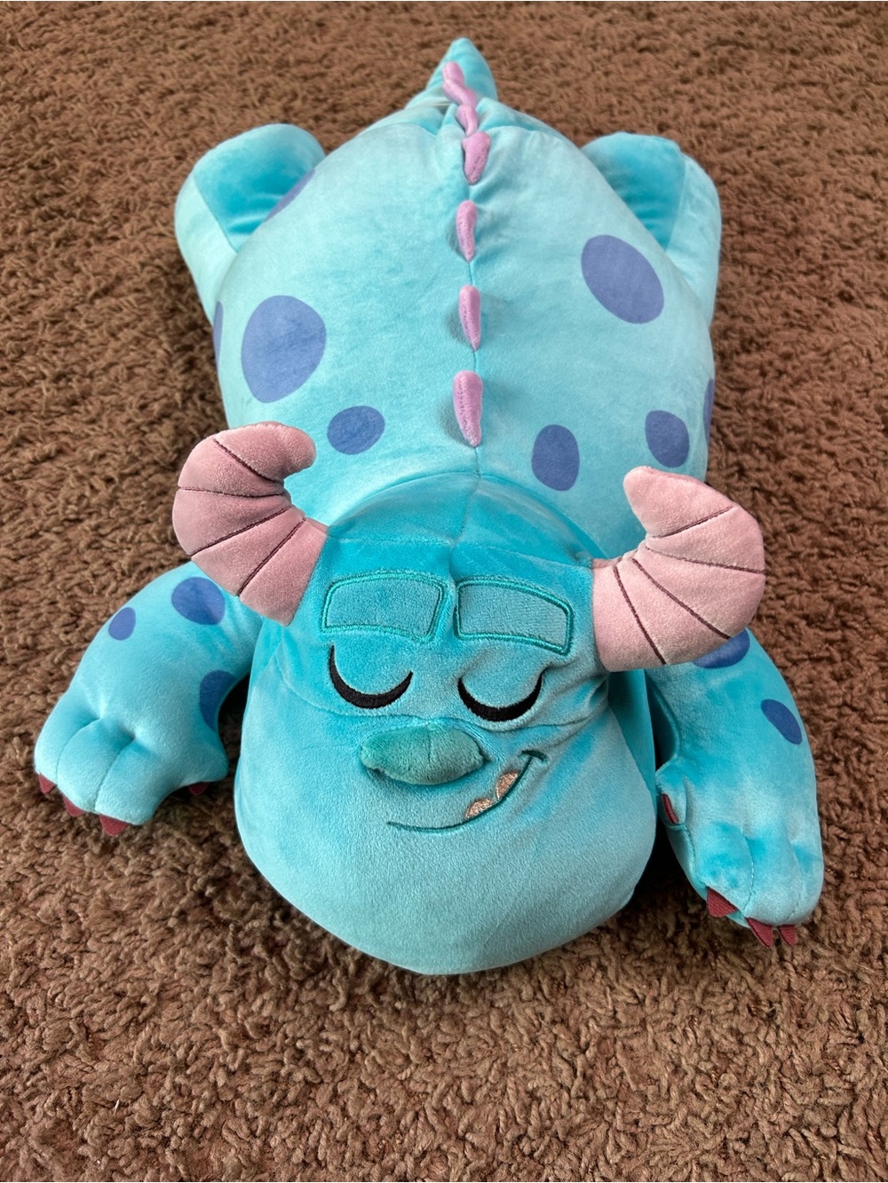 Disney Store Monsters Inc Sulley Cuddleez Plush 24” EUC